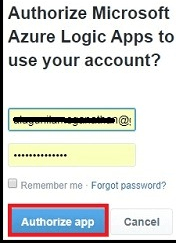 Authorize app
